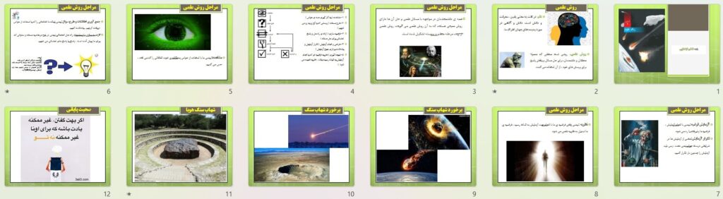 پیش نمایش تصاویر پاورپوینت درس 1 زنگ علوم (سری3) — علوم تجربی ششم دبستان ابتدایی