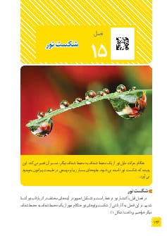 فصل 15 : شکست نور